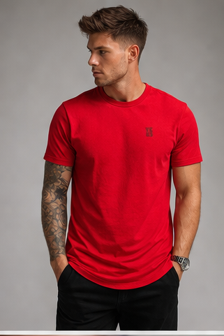 Big Logo TKNS Red T-Shirt