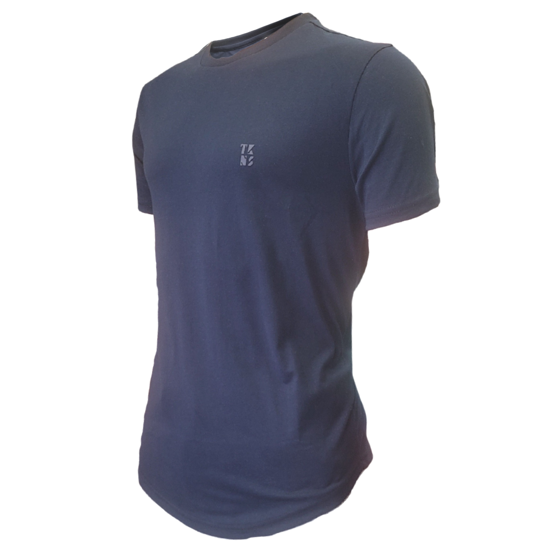 Basic TKNS logo Navy T-Shirt