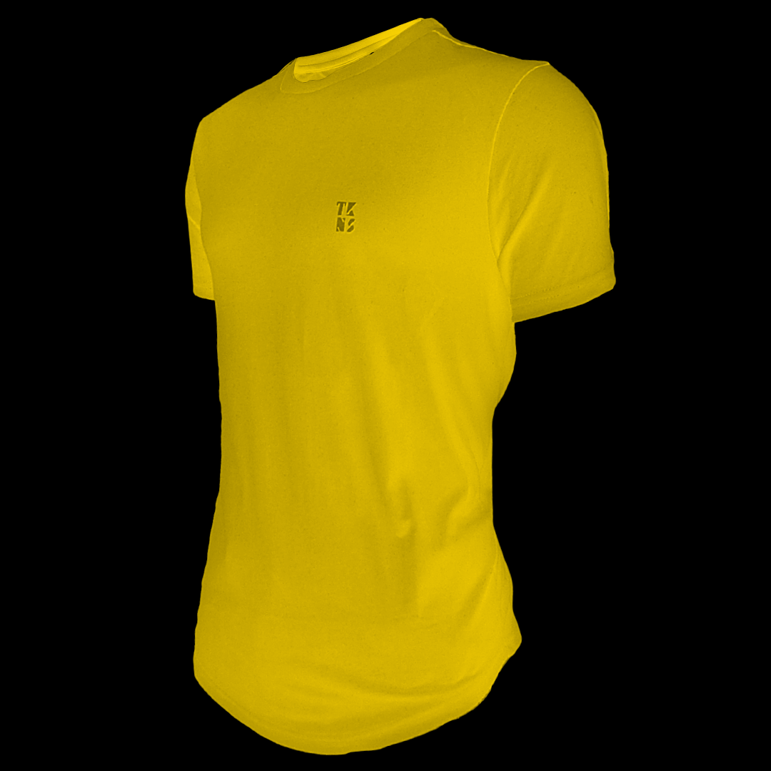 Short Sleeve Baseball cut T-shirt [YELLOW]