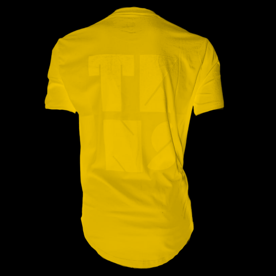 Short Sleeve Baseball cut T-shirt [YELLOW]