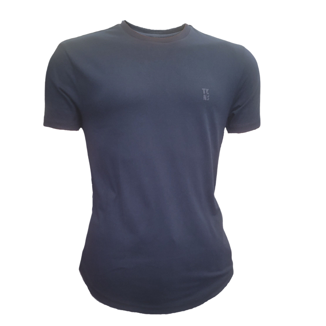 Short Sleeve Baseball cut T-shirt [Navy Blue]