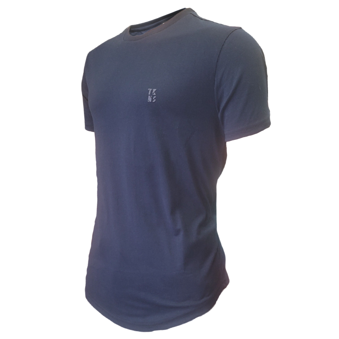 Short Sleeve Baseball cut T-shirt [Navy Blue]